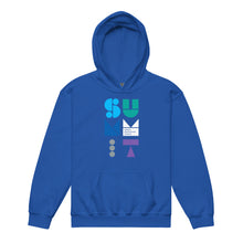 Load image into Gallery viewer, Stacked Summit Shapes Kid&#39;s Hoodie