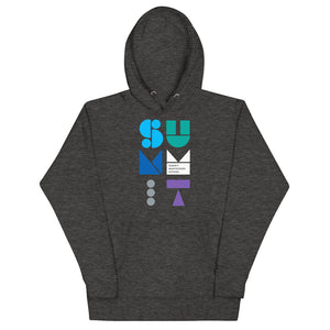 Stacked Shapes Adult Unisex Hoodie
